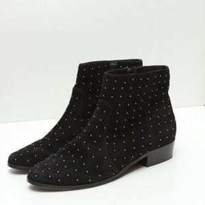 Joie Lacole Studded Black Suede Bootie
